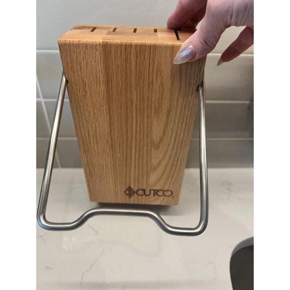 CUTCO Space Saver‎ Set Block - 5 slot  CURRENTLY PRODUCT ON WEBSITE (retails for - Picture 4 of 8